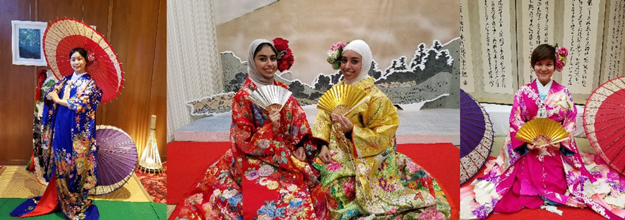 Deluxe kimono experience in only 5 minutes